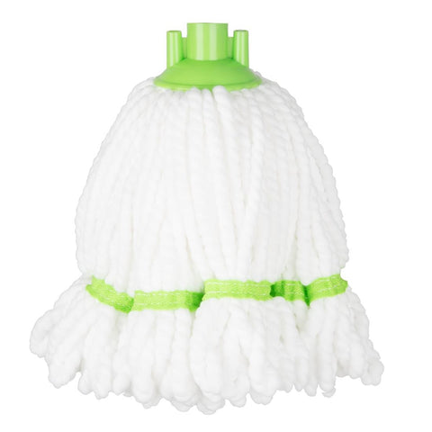 Jantex Microfibre Mop Head Green Stripe 150g