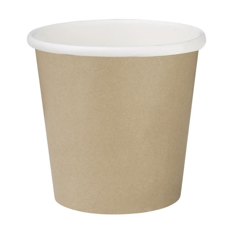 Fiesta Compostable Hot Cups Single Wall Kraft 6oz (1000 Pack)