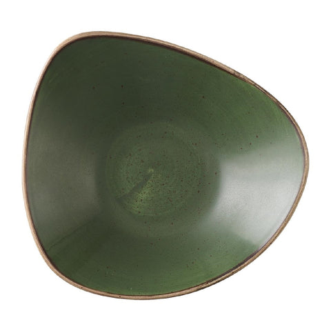 Churchill Stonecast Sorrel Green Lotus Bowls 152mm (Pack of 12)