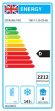 Sterling Pro Green SNI-7-135-20 290 Ltr 2 Door Counter Freezer