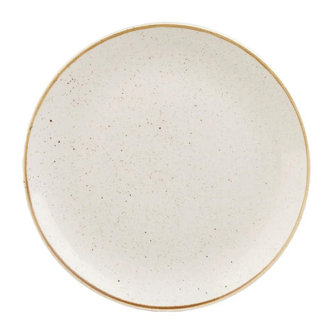 Churchill Stonecast Barley White Coupe Plates 254mm (Pack of 12)