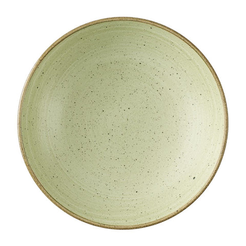 Churchill Stonecast Raw Green Evolve Coupe Bowls 247mm (Pack of 12)