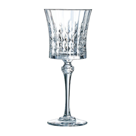 Cristal d'Arques Lady Diamond Wine Glasses 270ml (Pack of 12)