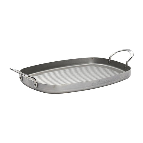 De Buyer Iron Grill with Handles 38x26cm