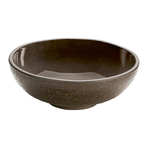 Bauscher ReNew Relief Taupe Bowls 140mm (6 Pack)