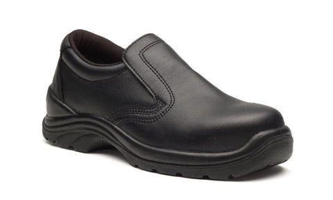 Genware 04160-07 Toffeln Safety Lite Slip On Shoe Size 7