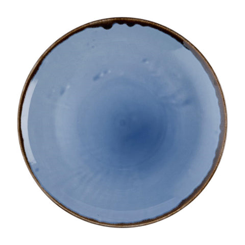 Dudson Harvest Indigo Coupe Plates 260mm (Pack of 12)