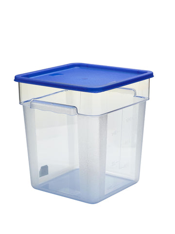 Genware 10724-07 Square Container 11.4 Litres