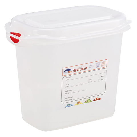 Genware 12360 GN Storage Container 1/9 150mm Deep 1.5L - Pack of 12