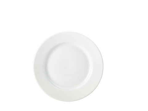 Genware 160623 Royal Classic Winged Plate 23cm White - Pack of 6