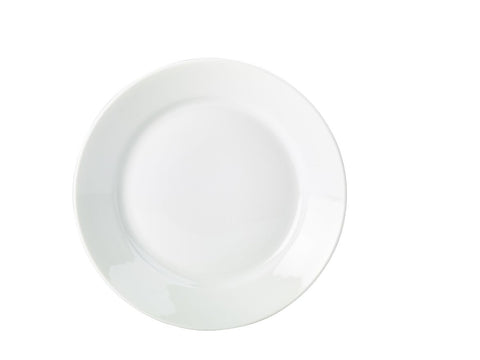 Genware 170128 Royal Deep Winged Plate 28cm - Pack of 6