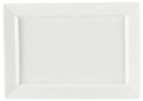 Genware 180724 Royal Rectangular Plate 24x17cm - Pack of 6
