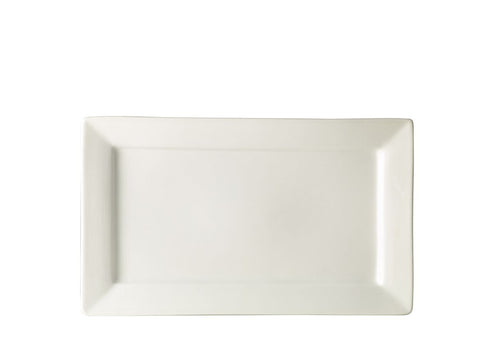 Genware 180730 Royal Rectangular Plate 30.5 x 18.5cm - Pack of 6