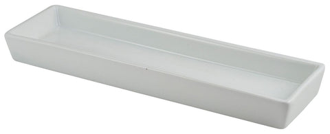 Genware 353028 Royal Rectangular Dish Holder 28cm - Pack of 6