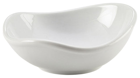 Genware 361113 Royal Organic Triangular Bowl 12.7 x 12 x 5cm - Pack of 6