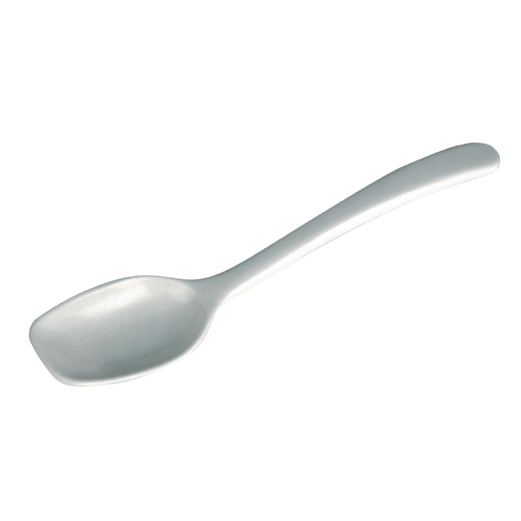 White Serving Spoon Advantage Catering Equipment