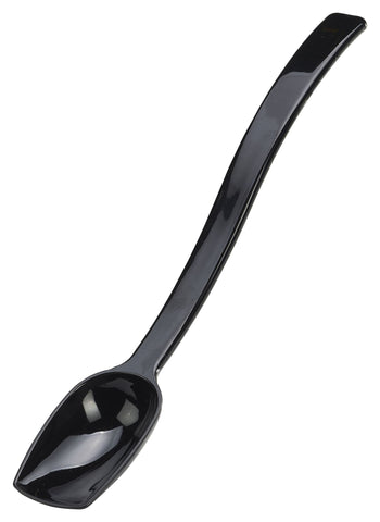 Genware 4460-03 Salad Spoon Solid 1/2oz Black 8" Long