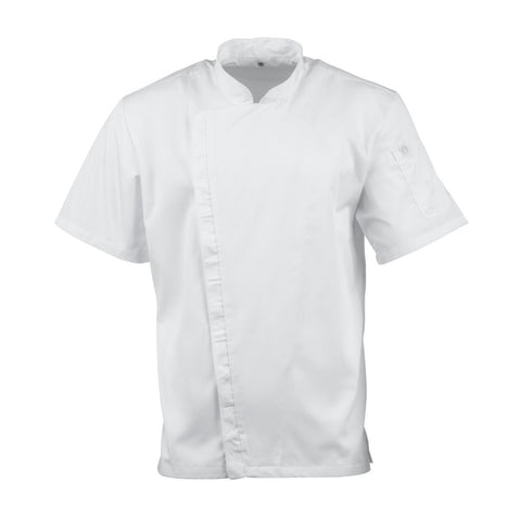 Chef Works Cannes Short Sleeve Chefs Jacket Size S