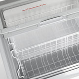 Tefcold NIC100 130 Ltr Curved Glass Lid Chest Freezer