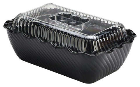 Genware 8111-07 Lid For Tulip Deli Crock For 2.3Kg Clear