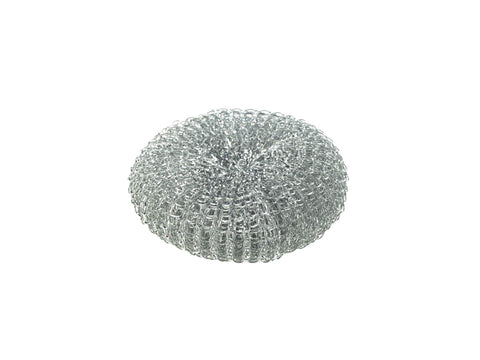 Genware 828-60 Galvanised Steel Sponge Scourers (10Pcs)