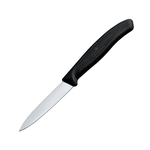 Victorinox Paring Knife  Pointed Tip Black 8cm