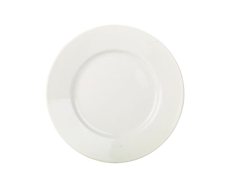 Genware BPL17 RG Tableware Wide Rim Plate 17cm