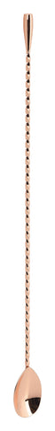 Genware BS-T35C Teardrop Bar Spoon 35cm Copper