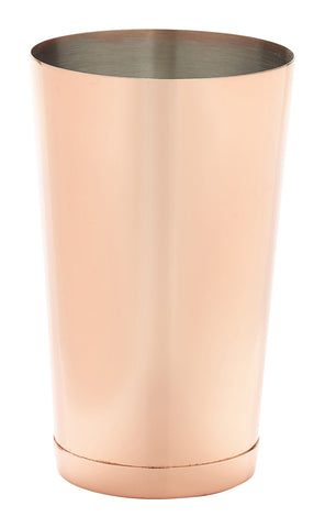 Genware BSC18C Copper Boston Shaker Can 51cl/18oz