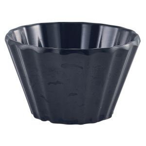 Genware C275-03 Black Cupcake Ramekin 45ml/1.5oz - Pack of 24