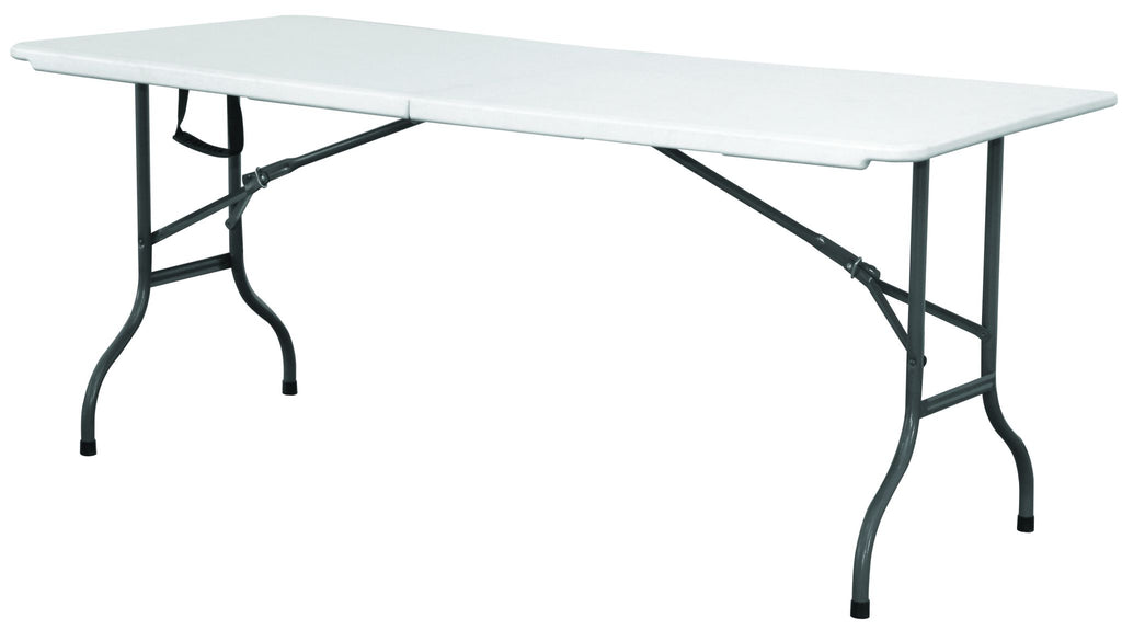 Centre shop table folding