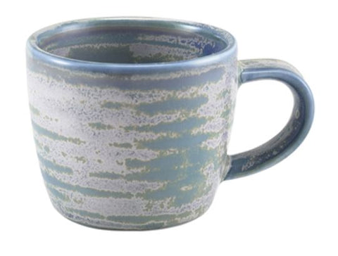 Genware CUP-PSF9 Terra Porcelain Seafoam Espresso Cup 9cl/3oz - Pack of 6