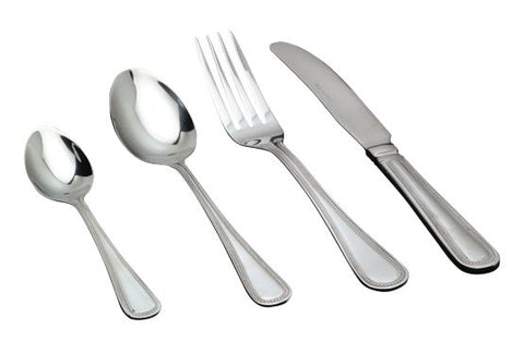 Genware DF-BD Dessert Fork Bead Pattern (Dozen)