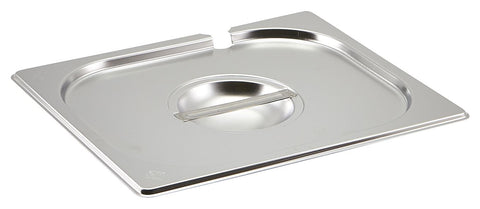 Genware GN12-NLID St/St Gastronorm Pan Notched Lid 1/2