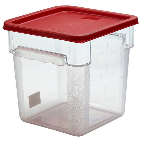 Genware 10722-07 Square Container 5.7 Litres