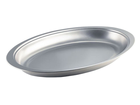 Genware 12761 S/St.Oval Banqueting Dish 20"