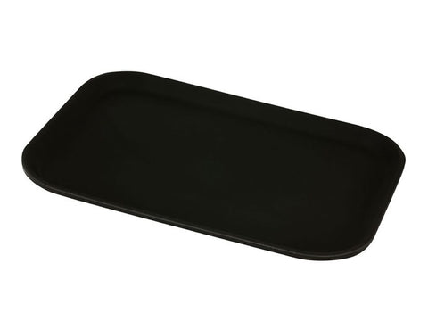 Genware GG1826BLK Gengrip 18" x 26" Rect. Non-Slip Tray Black