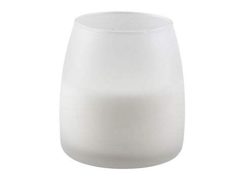 Genware SGCW Soft Glow Glass Candle White 45H (6Pcs)