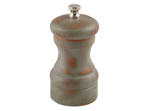 Genware SPWD10A Antique Finish Salt/Pepper Grinder 10cm