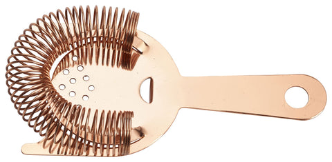 Genware HAW3C Copper 2 Prong Hawthorne Strainer