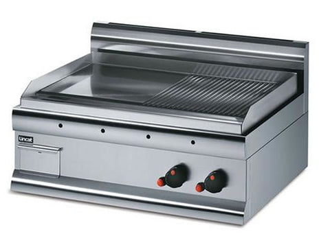 Lincat GS7/R Electric Steel Plate Half Ribbed Griddle