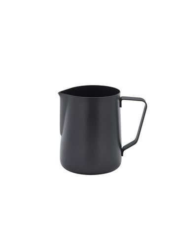Genware MJ20BK Non-Stick Black Milk Jug 600ml/20oz