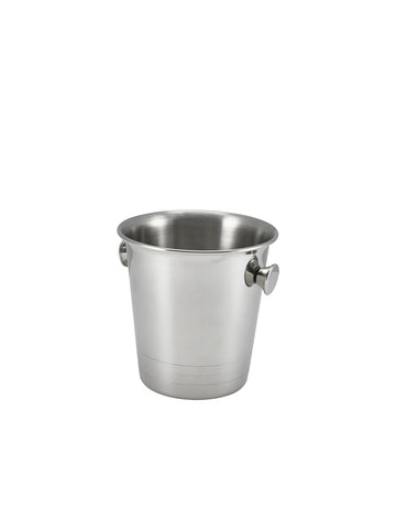 Genware MSSB14 Mini Stainless Steel Ice Bucket 14cm
