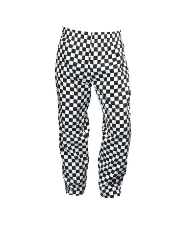 Genware NB03-S Large Check Black & White Baggies S Size