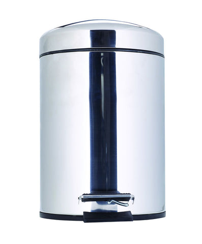 Genware PBSS-5 Stainless Steel Pedal Bin 5L