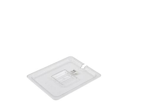 Genware PC12-NLID 1/2 Polycarbonate GN Notched Lid Clear