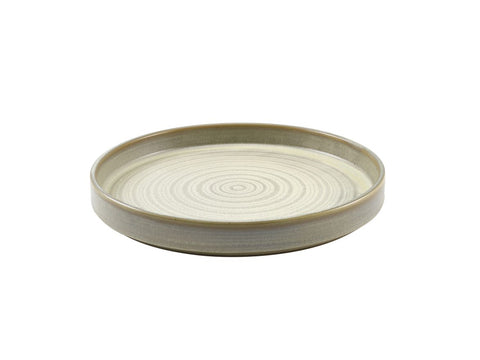 Genware PR-PMG26 Terra Porcelain Matt Grey Presentation Plate 26cm - Pack of 6