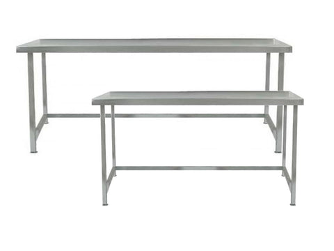 Parry 600mm Deep Stainless Steel Table with Void Range