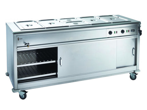 Parry MSB18 Bain Marie Top Mobile Servery