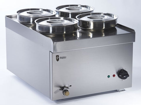 Parry NPWB4 Wet Well Pot Electric Bain Marie
